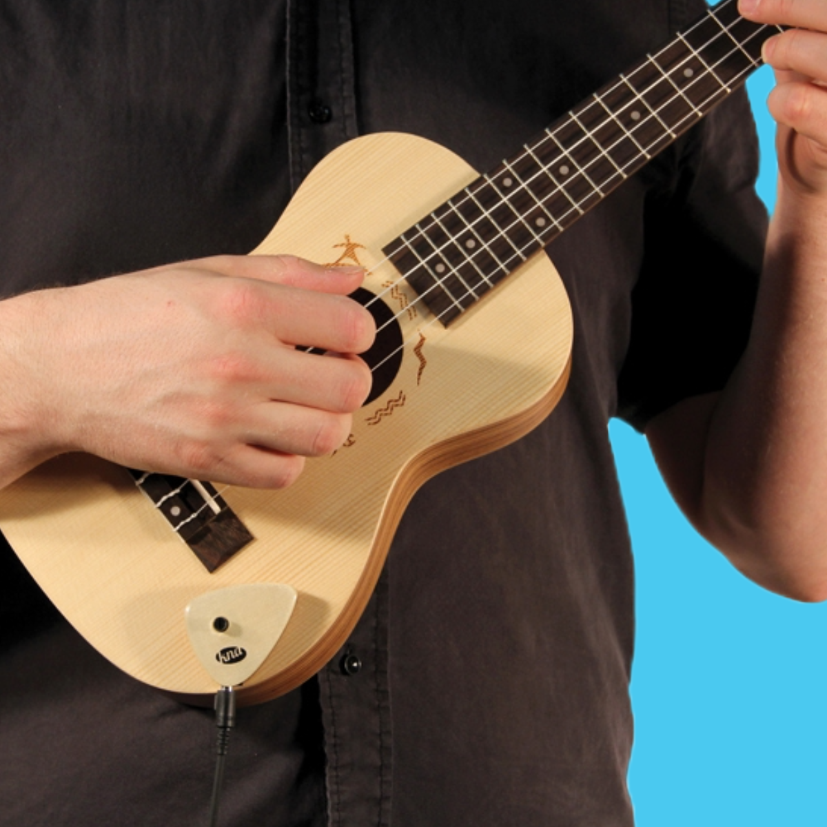 Acoustic Instrument Pickup with Volume Control (KNA AP-2)