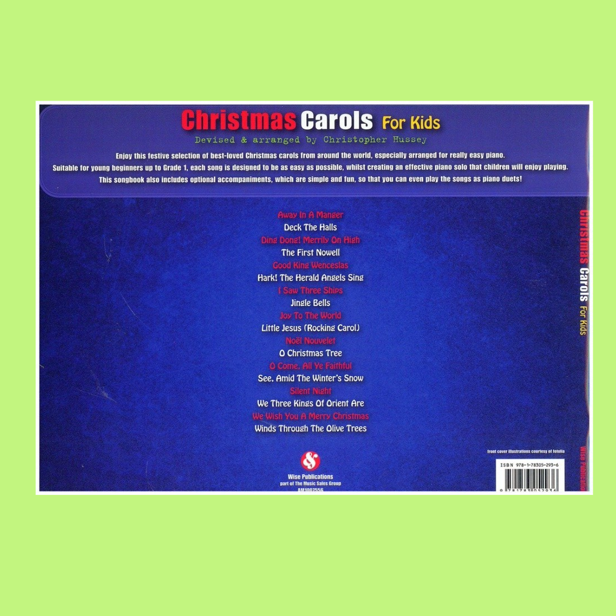 Easiest Piano Songbook - Carols For Kids