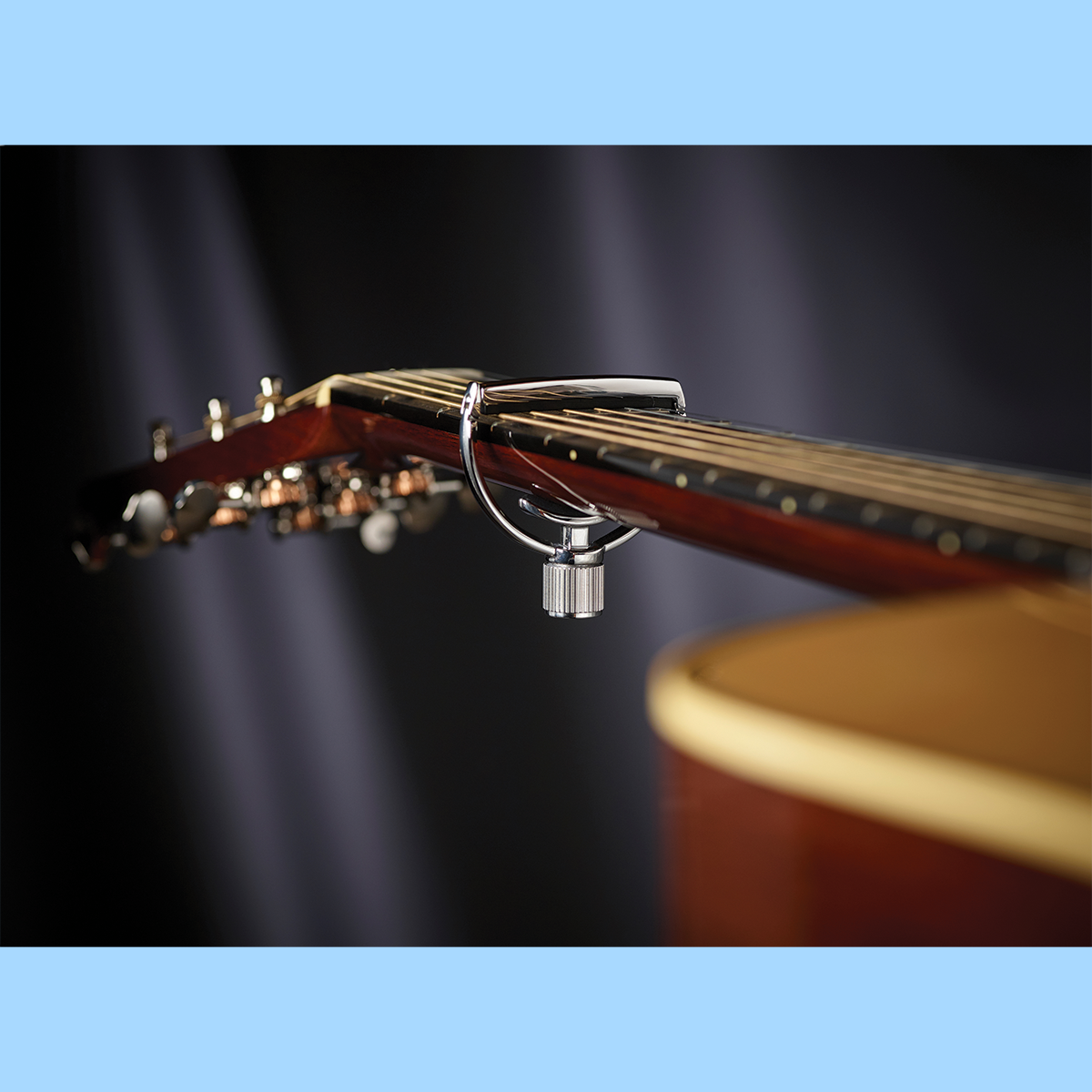 G7th Heritage Wide Silver Capo - Style 2
