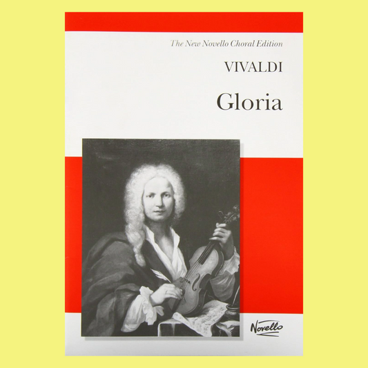 Antonio Vivaldi - Gloria Vocal Score - SATB Vocal Sheet Music Book