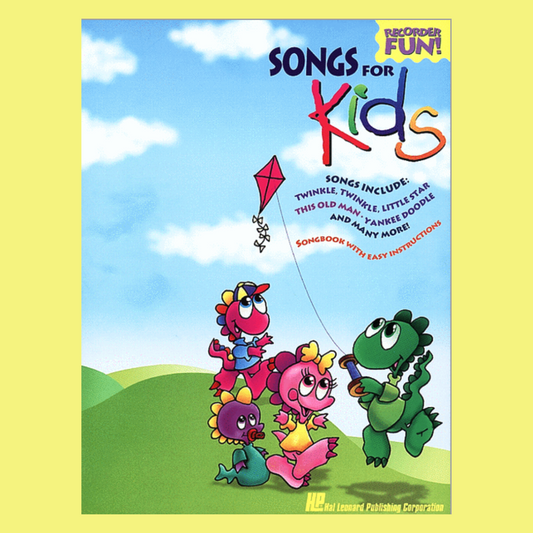 Songs For Kids Recorder Book (14 Popular Songs)