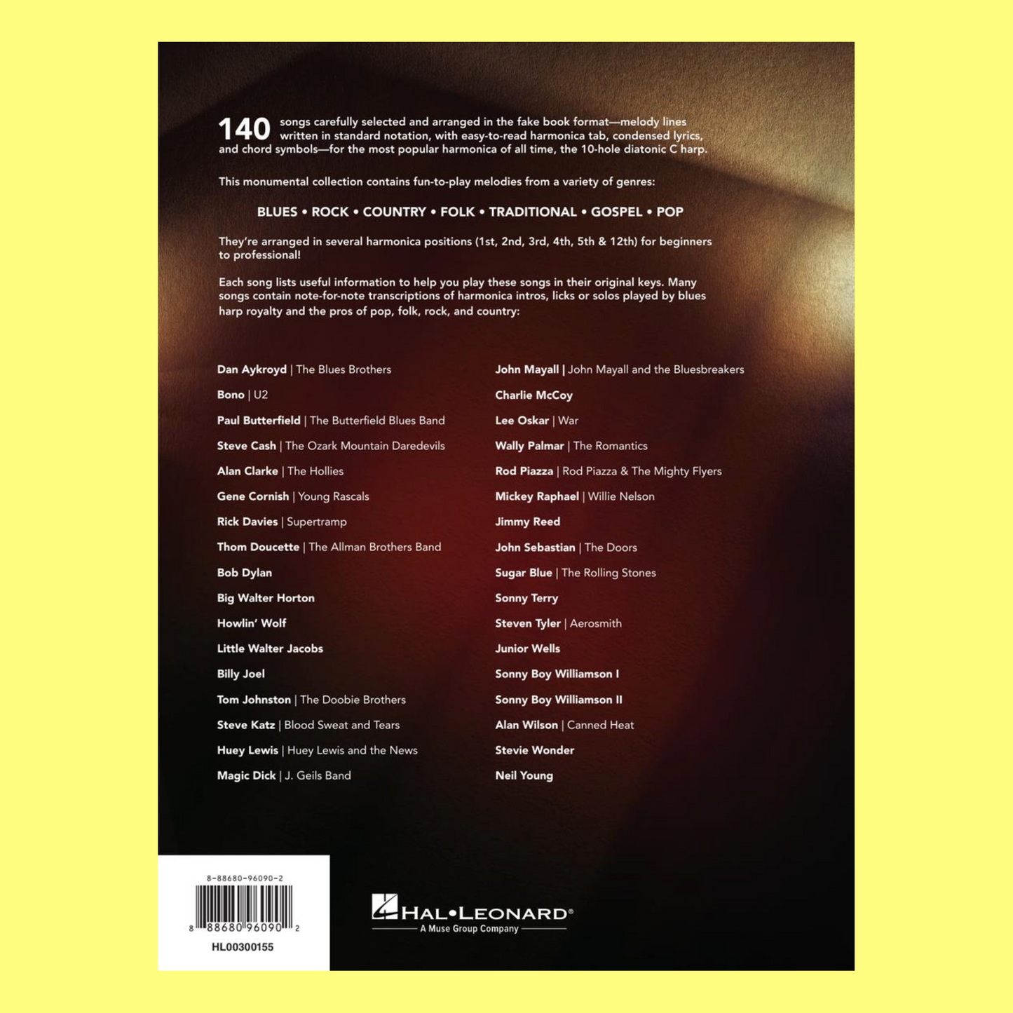 The Harmonica Fake Book - (140 Songs)