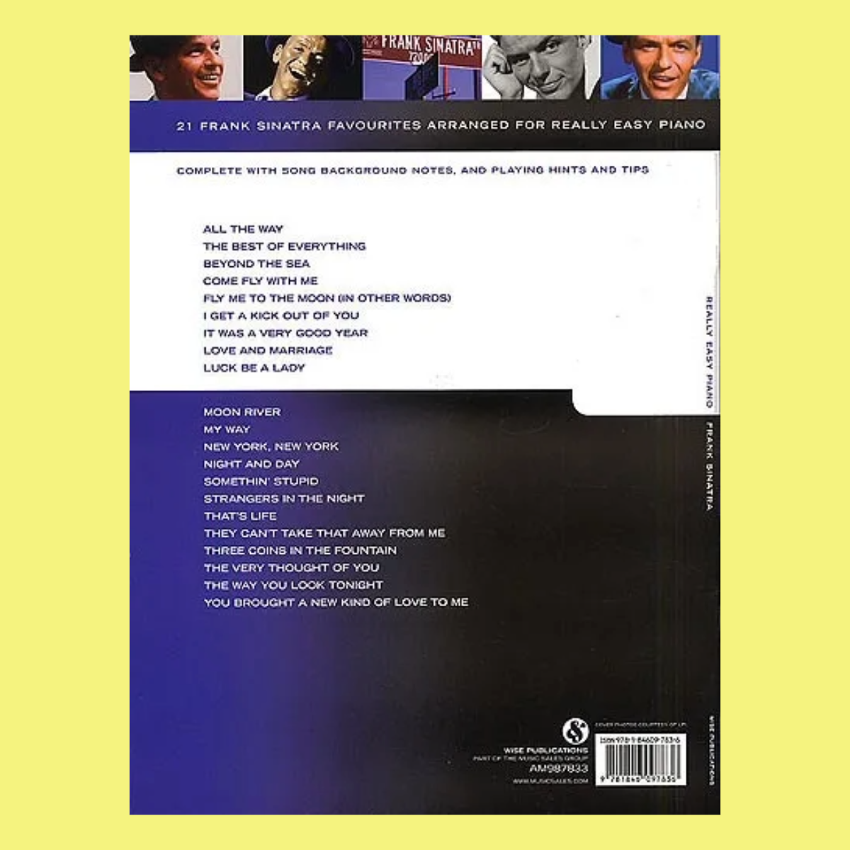 Frank Sinatra - Really Easy Piano Book (21 Sinatra Hits)