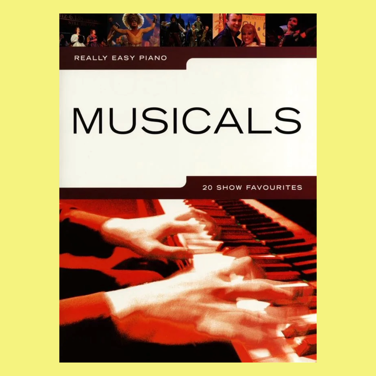 Musicals - Really Easy Piano Book – Music2u.com.au