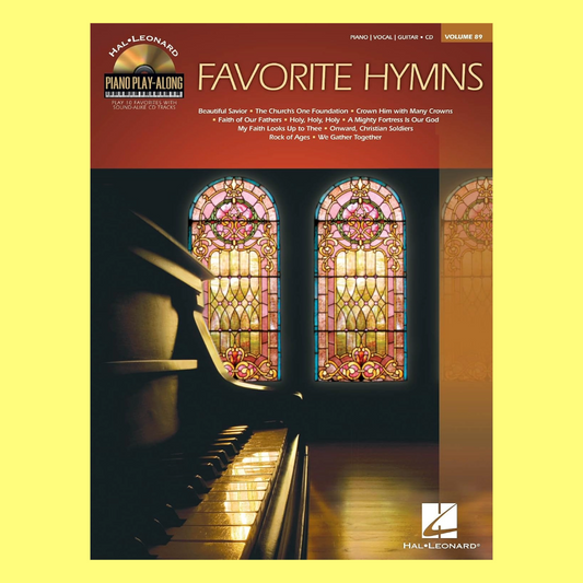 Favorite Hymns - Piano Play Along Volume 89 Book/Cd