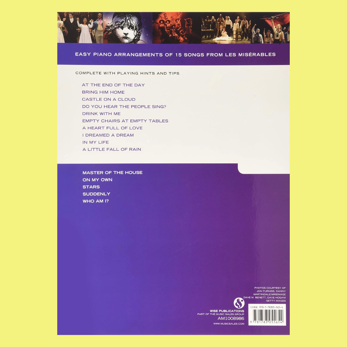 Les Miserables - Really Easy Piano Songbook (15 Hit Songs)