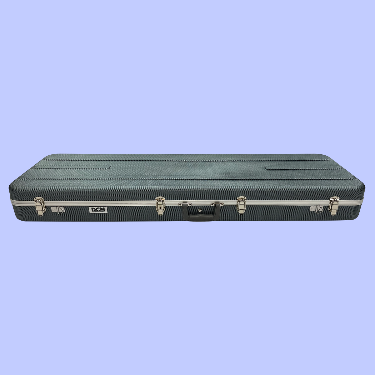 DCM BC2C ABS / Fibre Deluxe Electric Bass Case with Dark Silver Lining