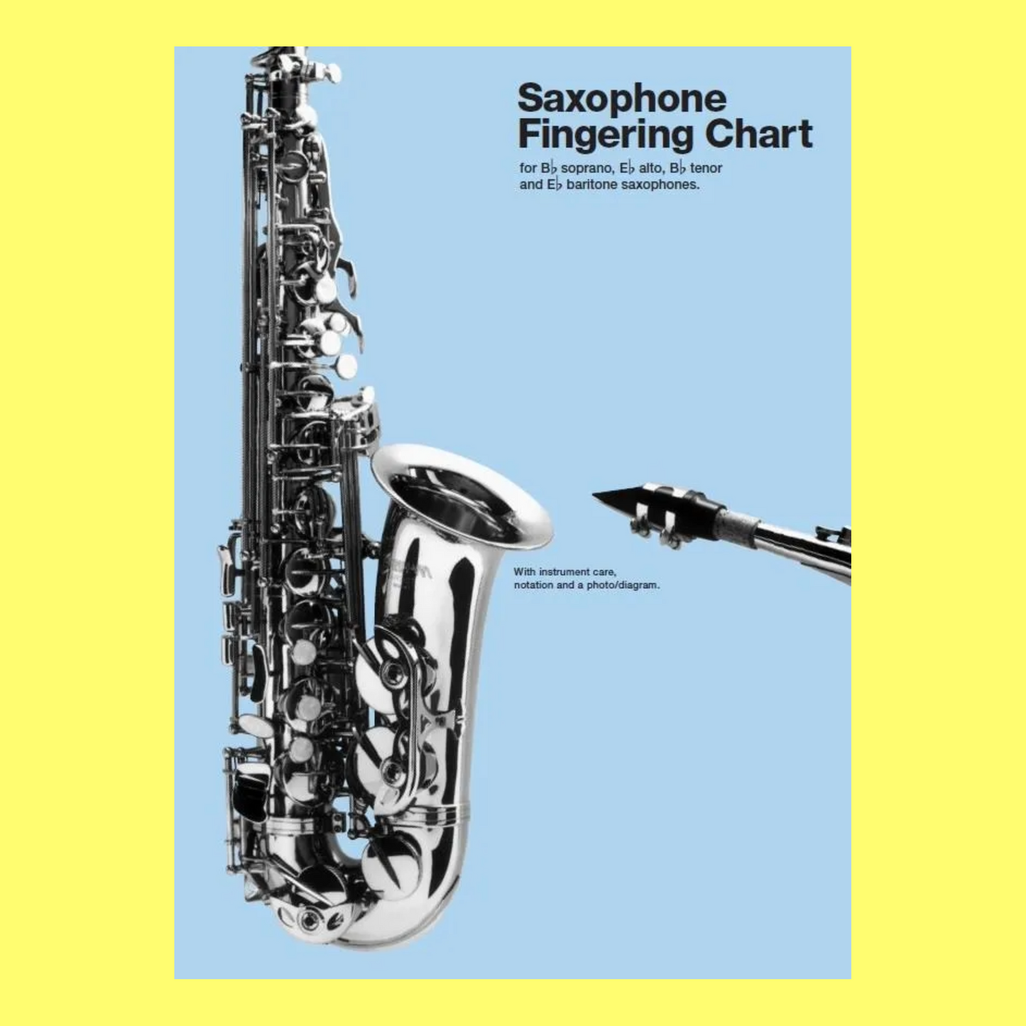 Saxophone Fingering Chart