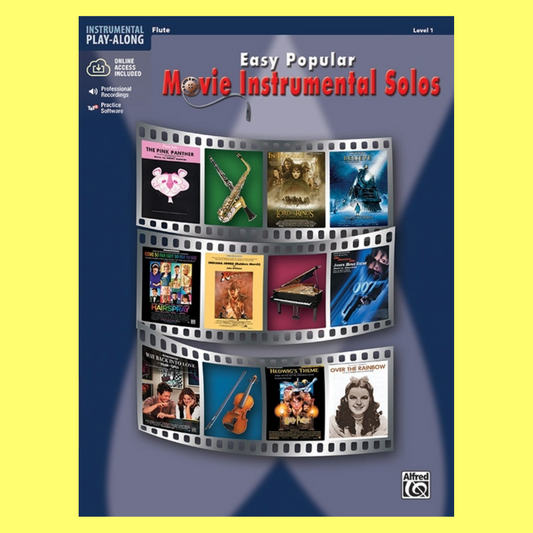 Easy Popular Movie Instrument Solos Flute Book/Ola