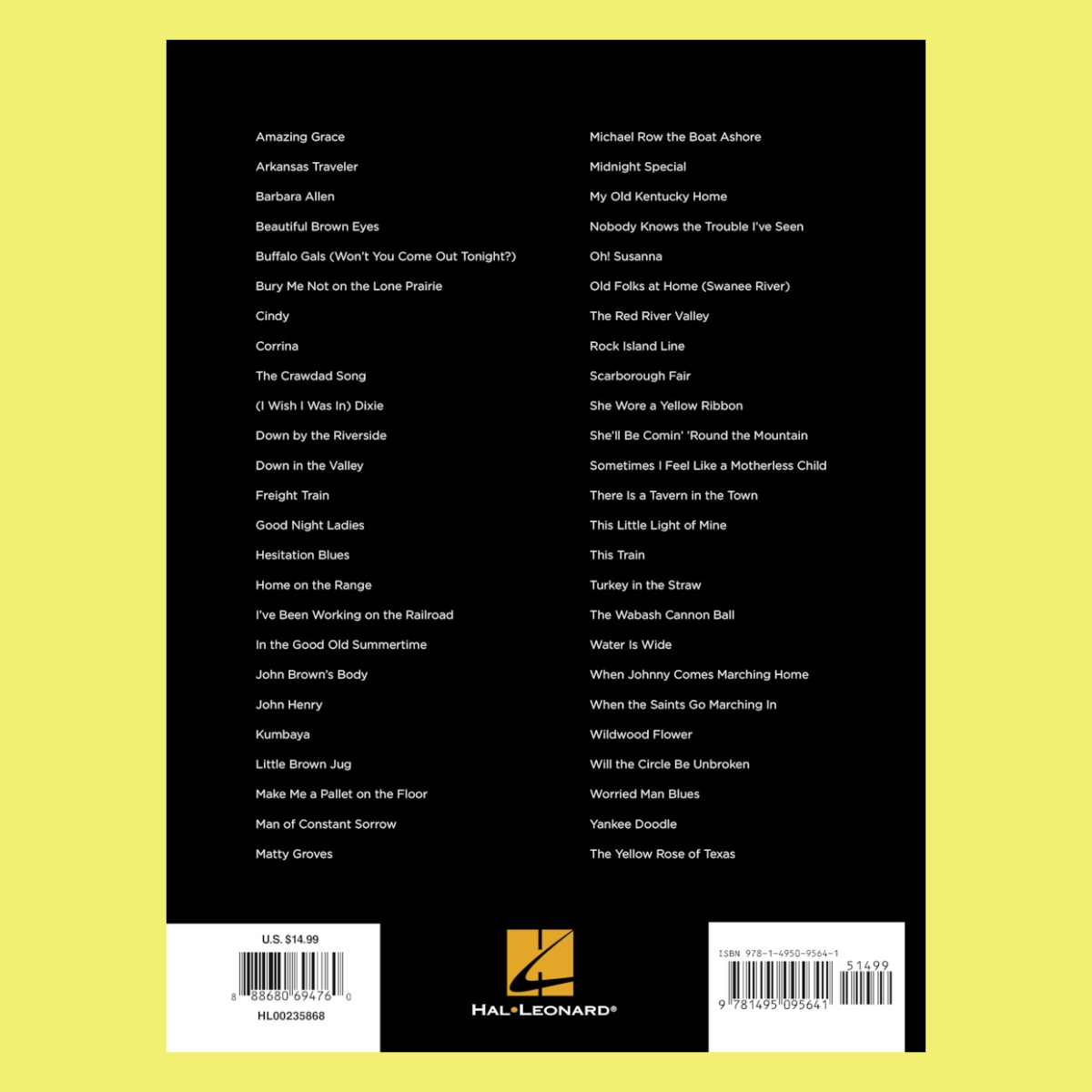 First 50 Folk Songs You Should Play On Guitar Book