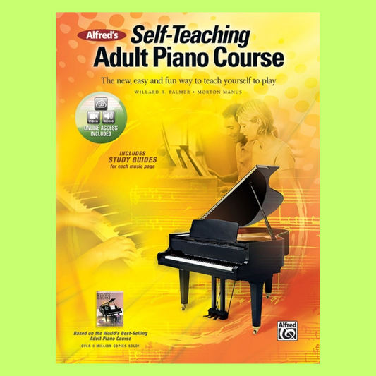 Alfreds Self Teaching Adult Piano Course Book/Olm