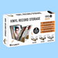 Vinyl Album Desk Rack - Teak (Holds 50 Records)