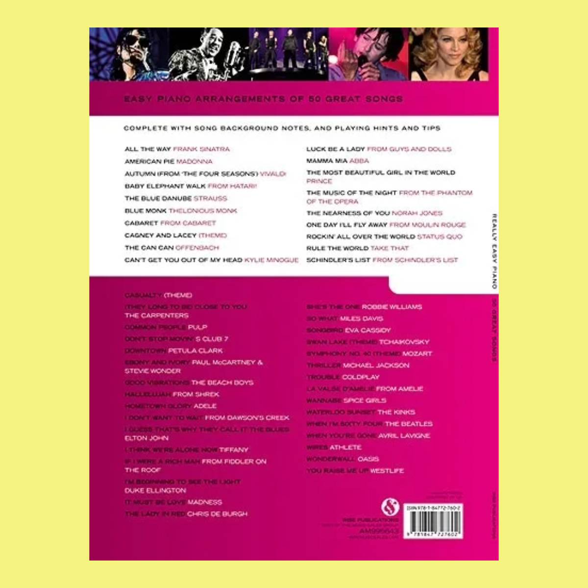 50 Great Songs - Really Easy Piano Songbook
