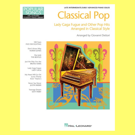 Classical Pop - Lady Gaga, Fugue & Other Pop Hits Book