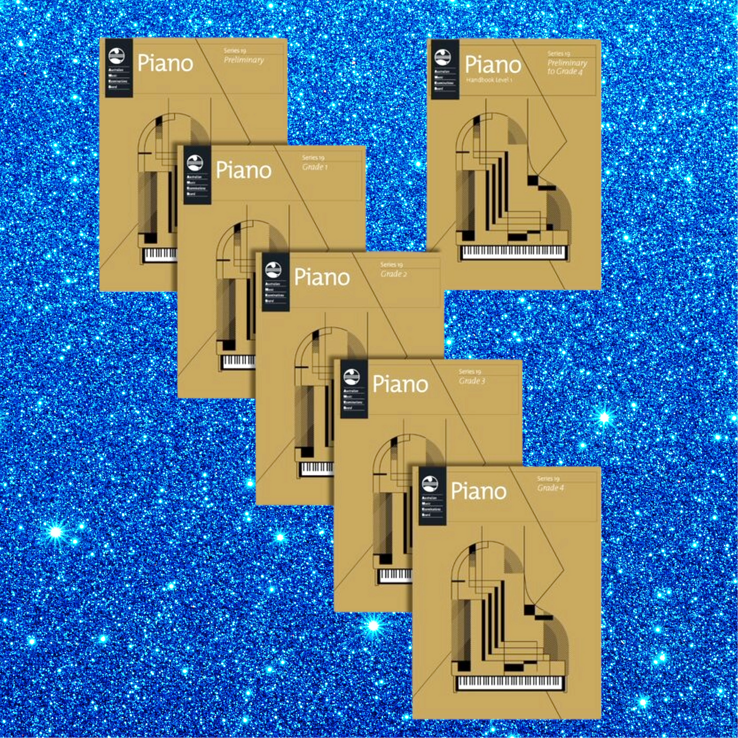 AMEB Piano Series 19 -  Teacher Pack A (Prelim-Grade 4 + Handbook 1 (2025+) NEW - PREORDERS Early Dec ARRIVAL