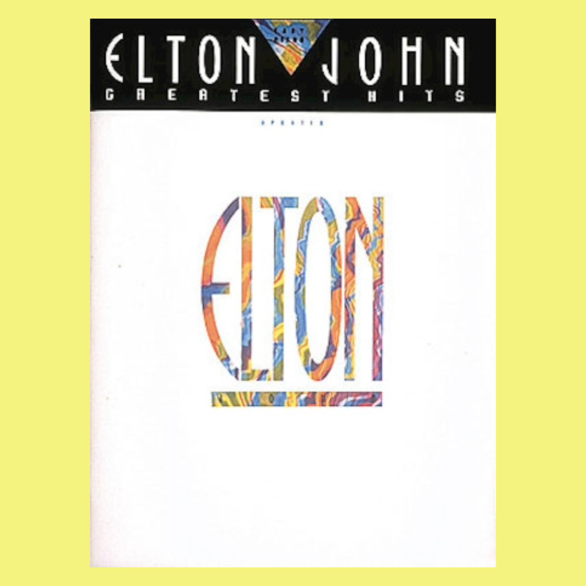 Elton John - Greatest Hits Easy Piano Book (Updated Edition)