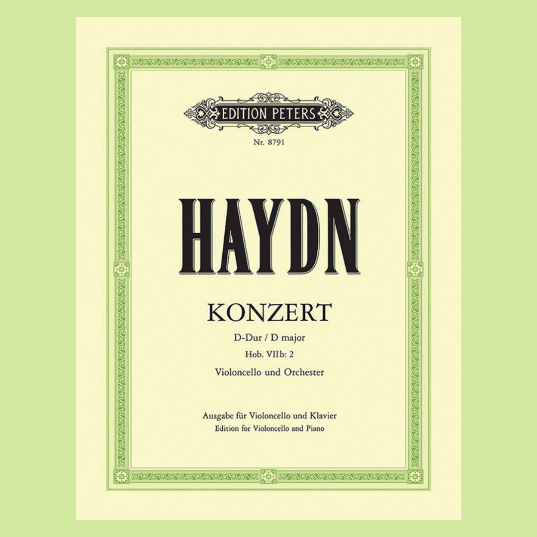 Haydn - Concerto D Major Hob 7B No 2 For Cello/Piano