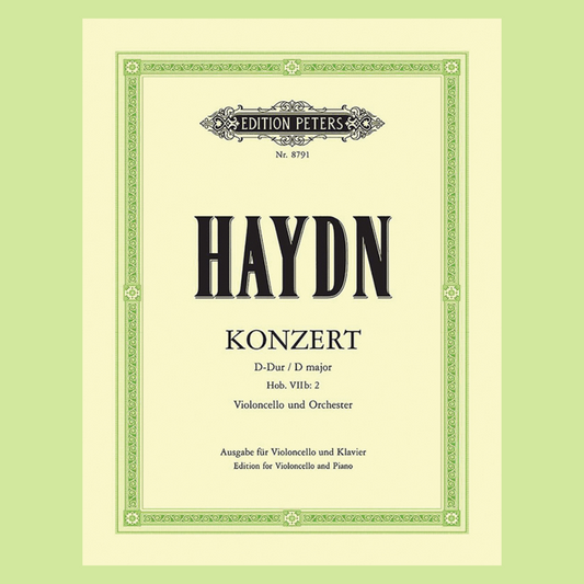 Haydn - Concerto D Major Hob 7B No 2 For Cello/Piano