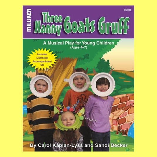 Three Nanny Goats Gruff (Musical Play) Bk/Cd