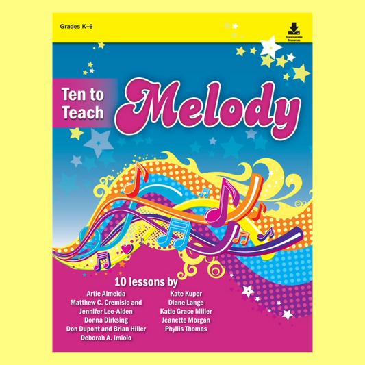 Ten To Teach Melody Bk/Cd-Rom
