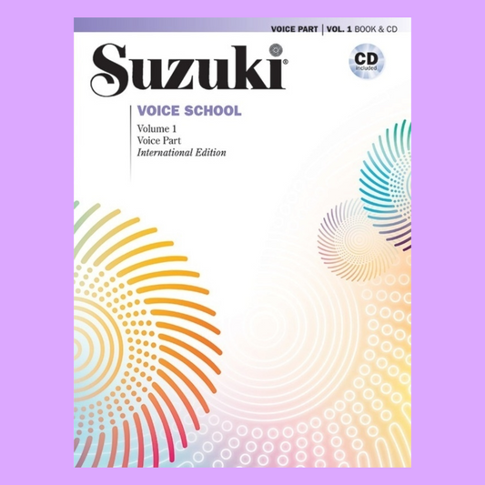 Suzuki Voice School Vol 1 Voice Part Bk/Cd