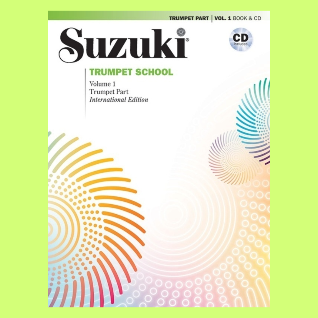 Suzuki Trumpet School Vol 1 Trumpet Part Bk/Cd