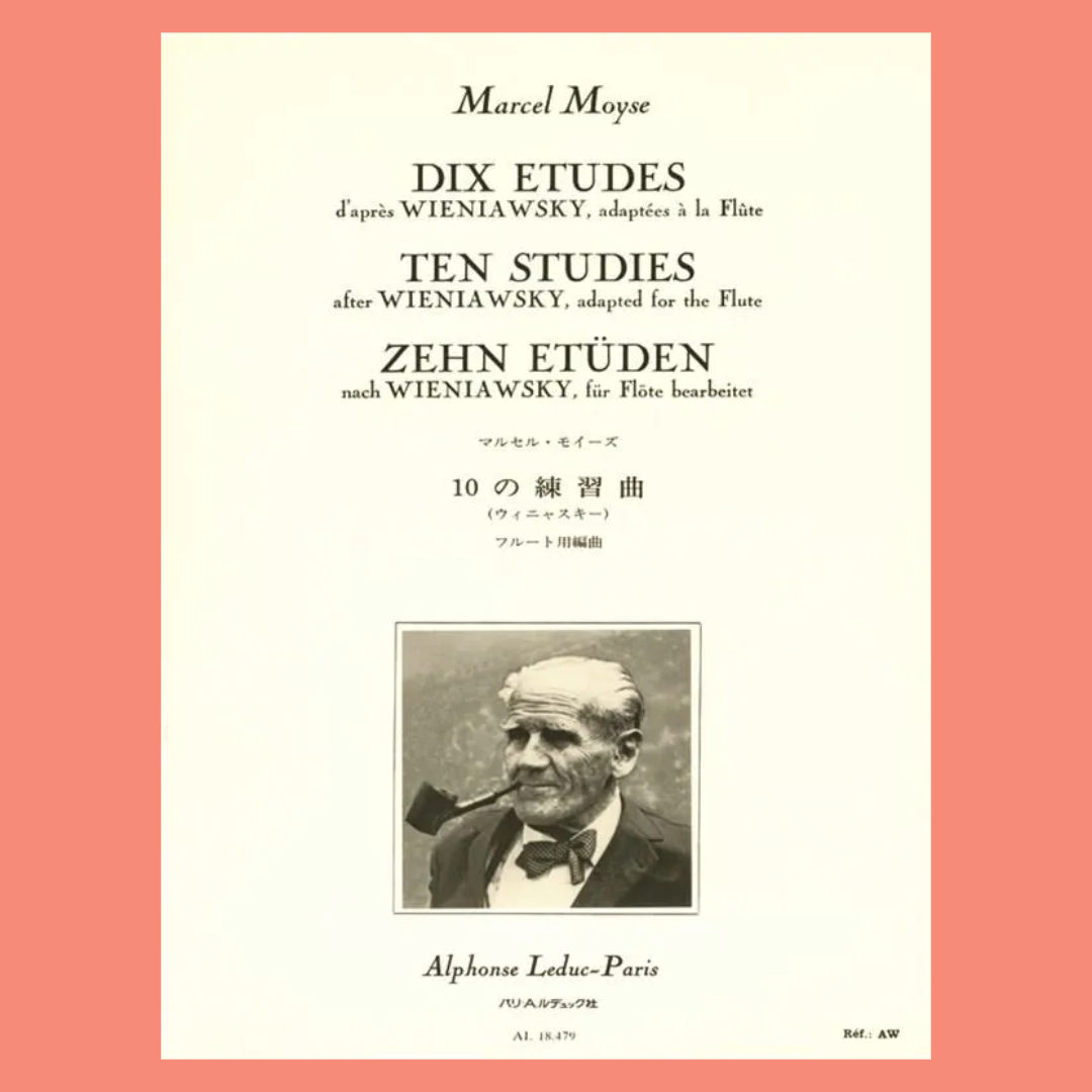 10 Studies From Wieniawsky Flute