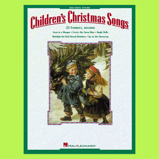 Childrens Christmas Songs Big Note Piano Book