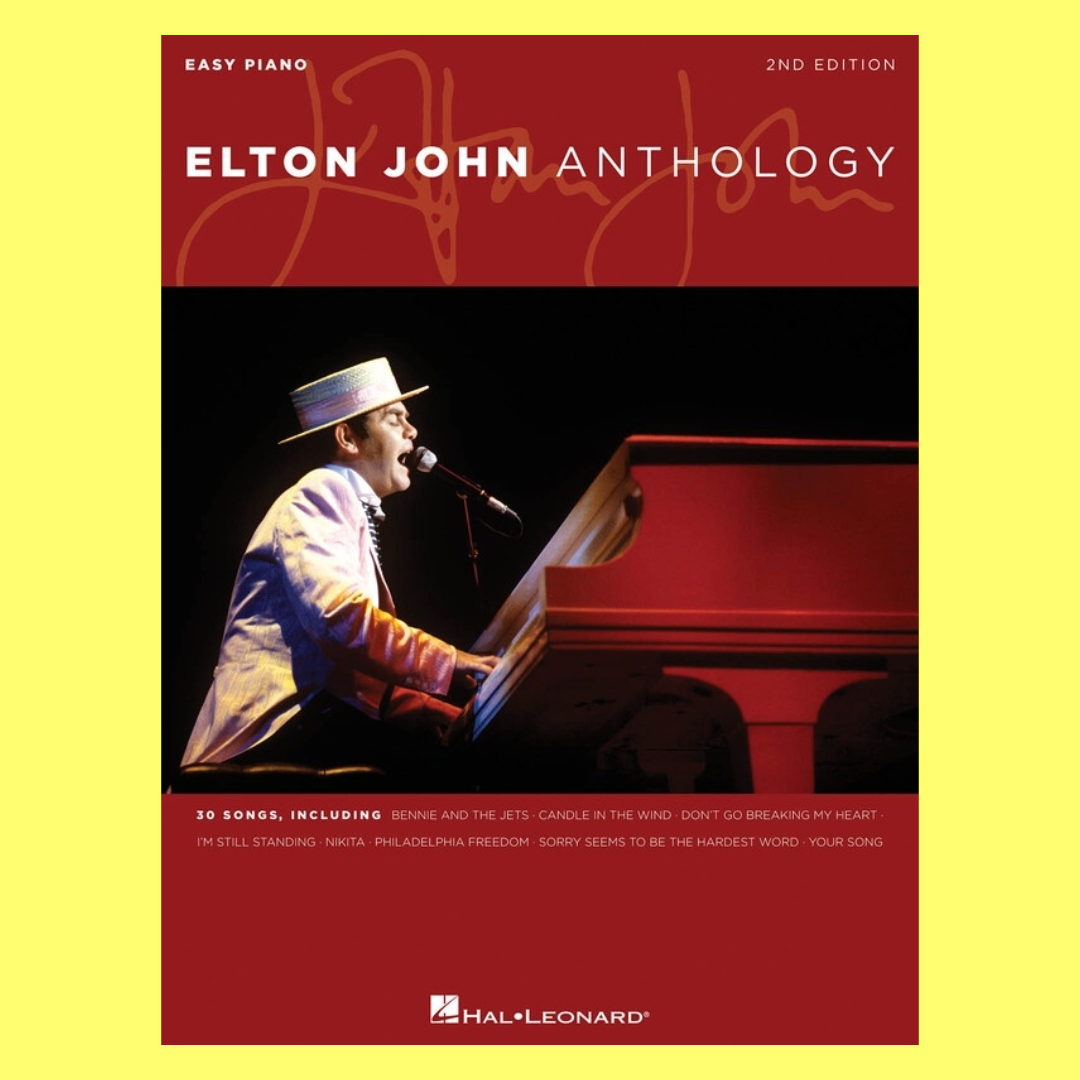 Elton John Anthology - Easy Piano 2nd Edition Book