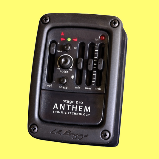 LR Baggs ANTHSTAGE Anthem Stagepro Acoustic Guitar Preamp System with Element Pickup & Microphone