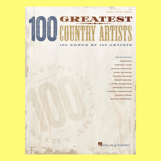 100 Greatest Country Artists PVG Book