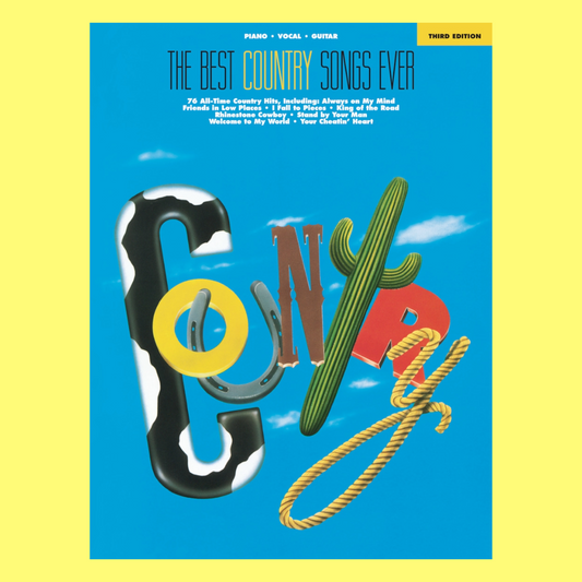 Best Country Songs Ever PVG 3rd Edition Book