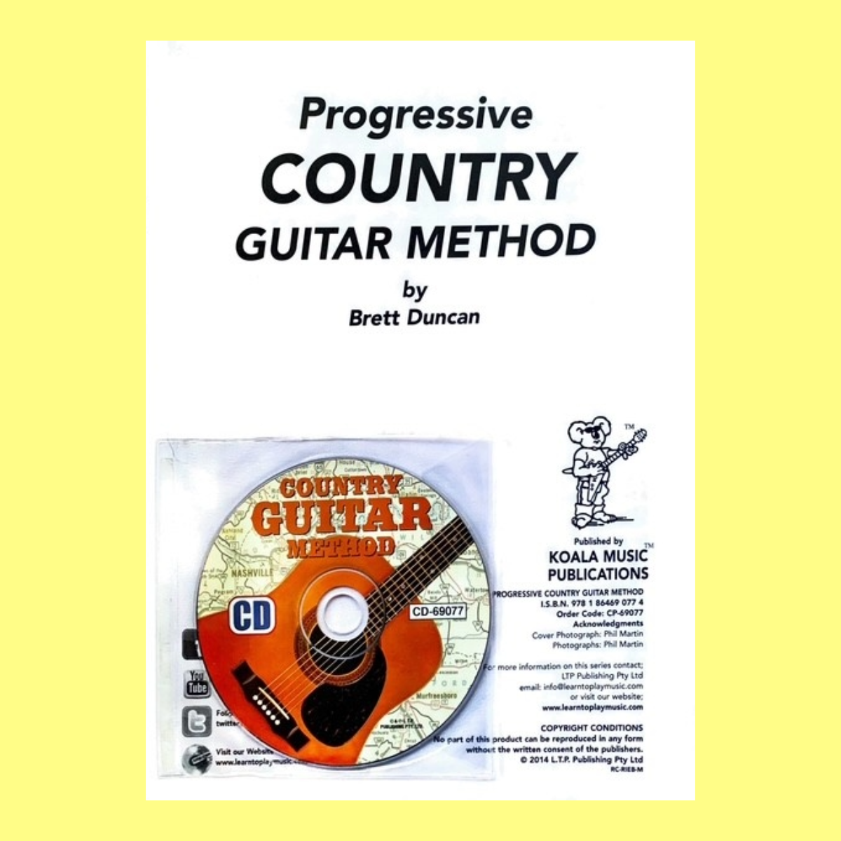 Progressive Country Guitar Method Book/Ola