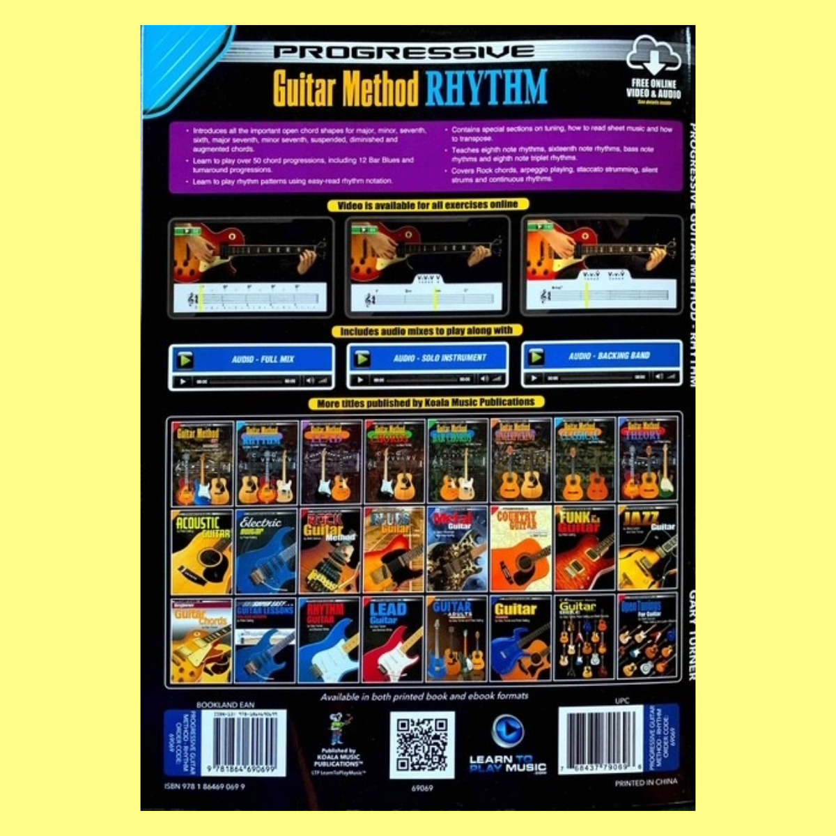 Progressive Guitar Method Rhythm - Book and Online Audio