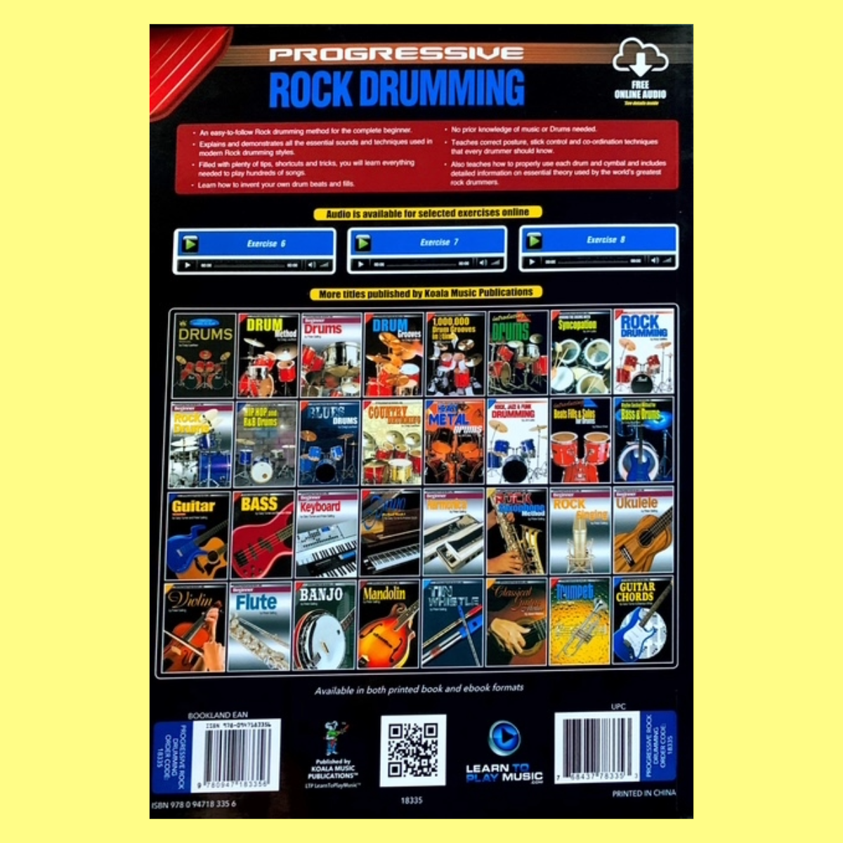 Progressive Rock Drumming Book/Ola