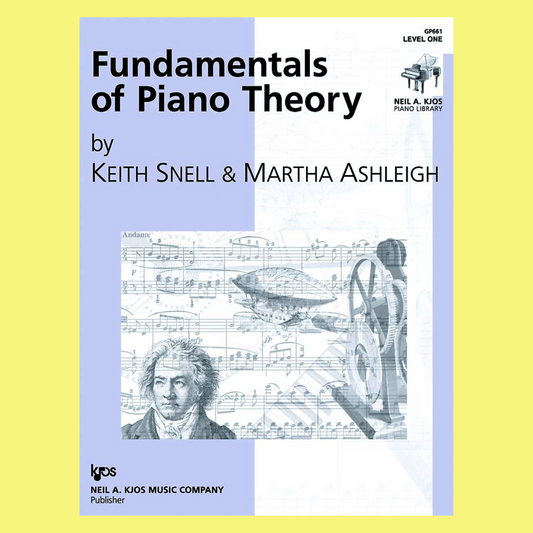 Fundamentals Of Piano Theory - Level 1 Book