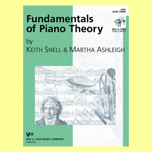 Fundamentals Of Piano Theory - Level 3 Book