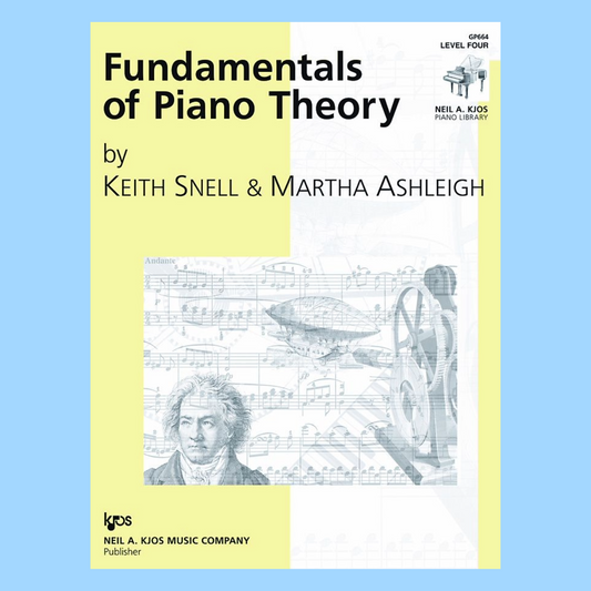 Fundamentals Of Piano Theory - Level 4 Book