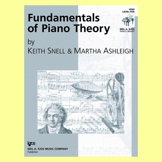 Fundamentals Of Piano Theory - Level 5 Book