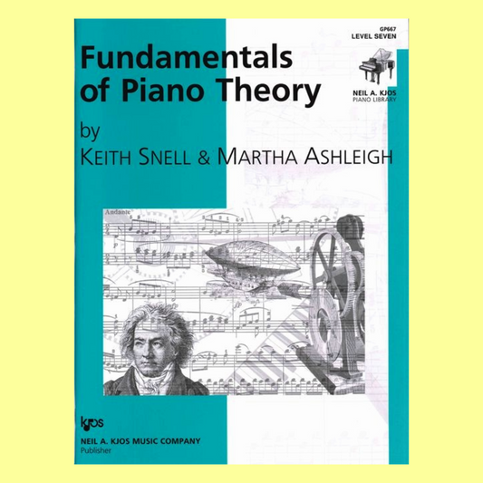 Fundamentals Of Piano Theory - Level 7 Book