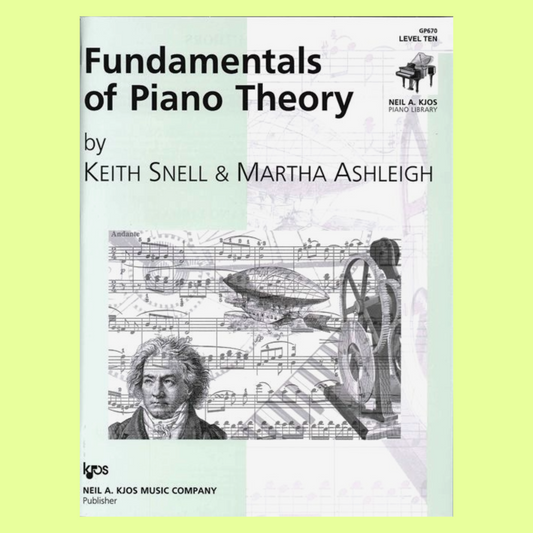 Fundamentals Of Piano Theory - Level 10 Book