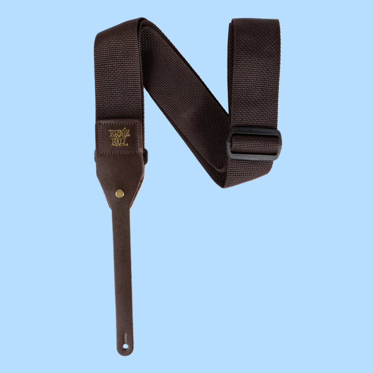 Ernie Ball Polypro Acoustic Guitar Strap - Brown