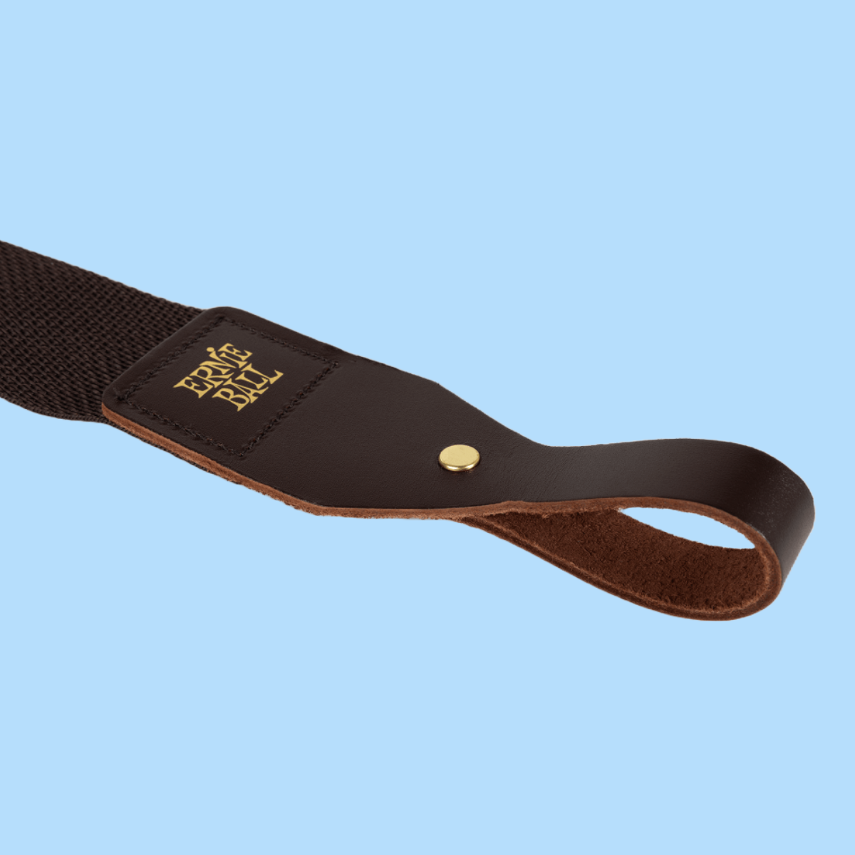 Ernie Ball Polypro Acoustic Guitar Strap - Brown