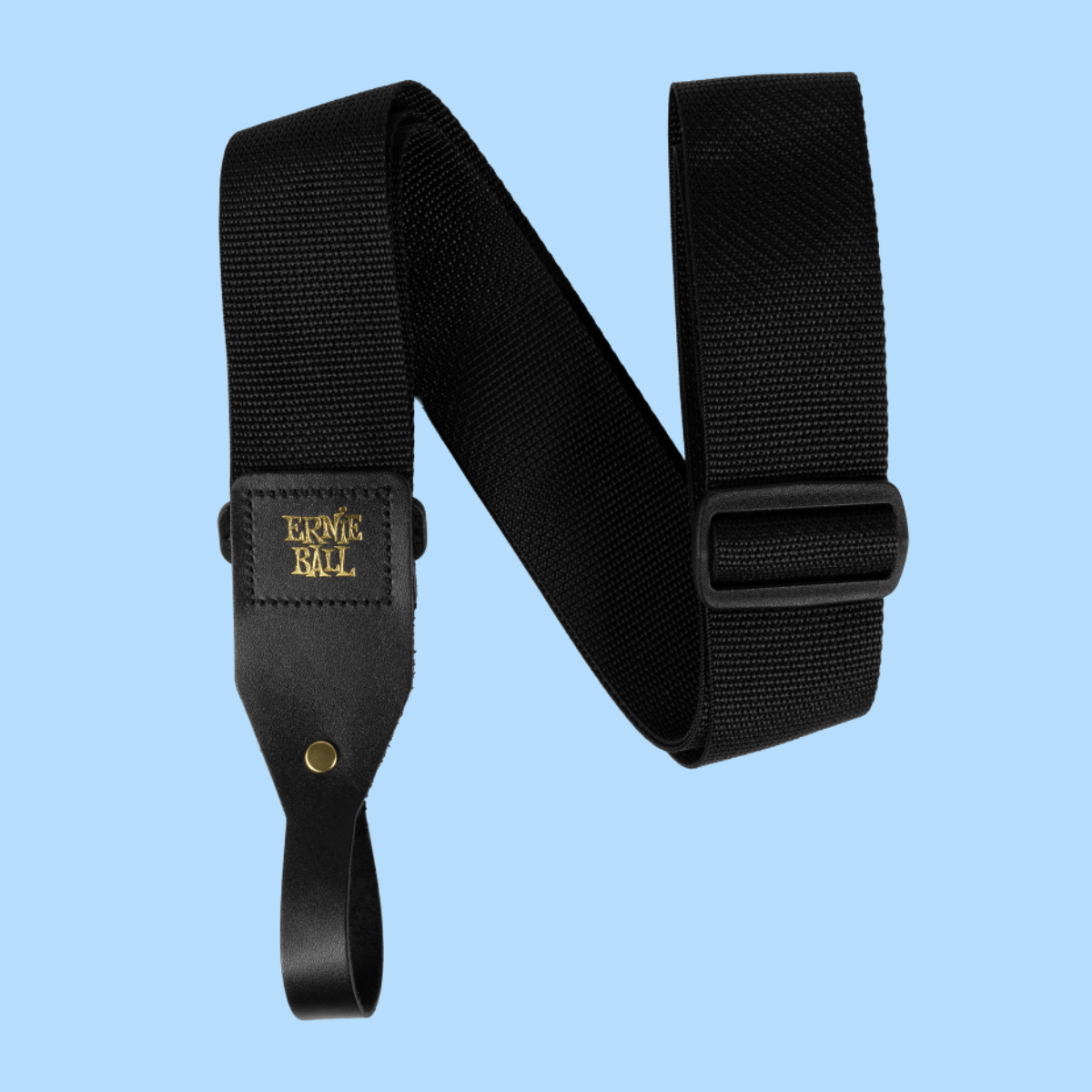 Ernie Ball Polypro Acoustic Guitar Strap - Black