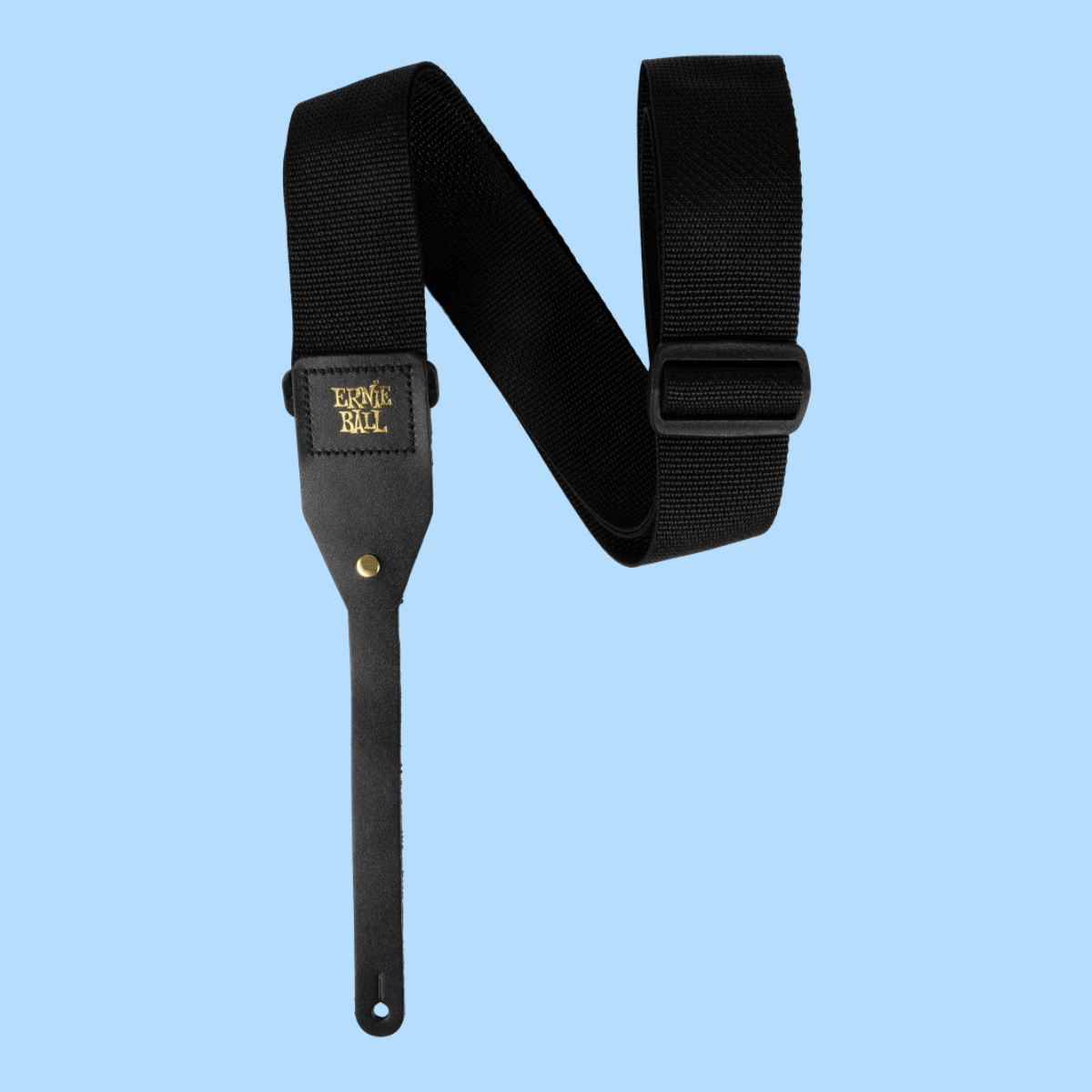 Ernie Ball Polypro Acoustic Guitar Strap - Black