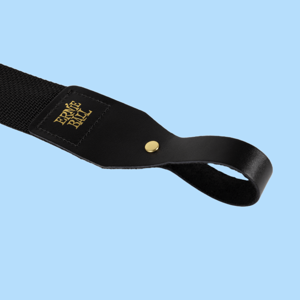 Ernie Ball Polypro Acoustic Guitar Strap - Black