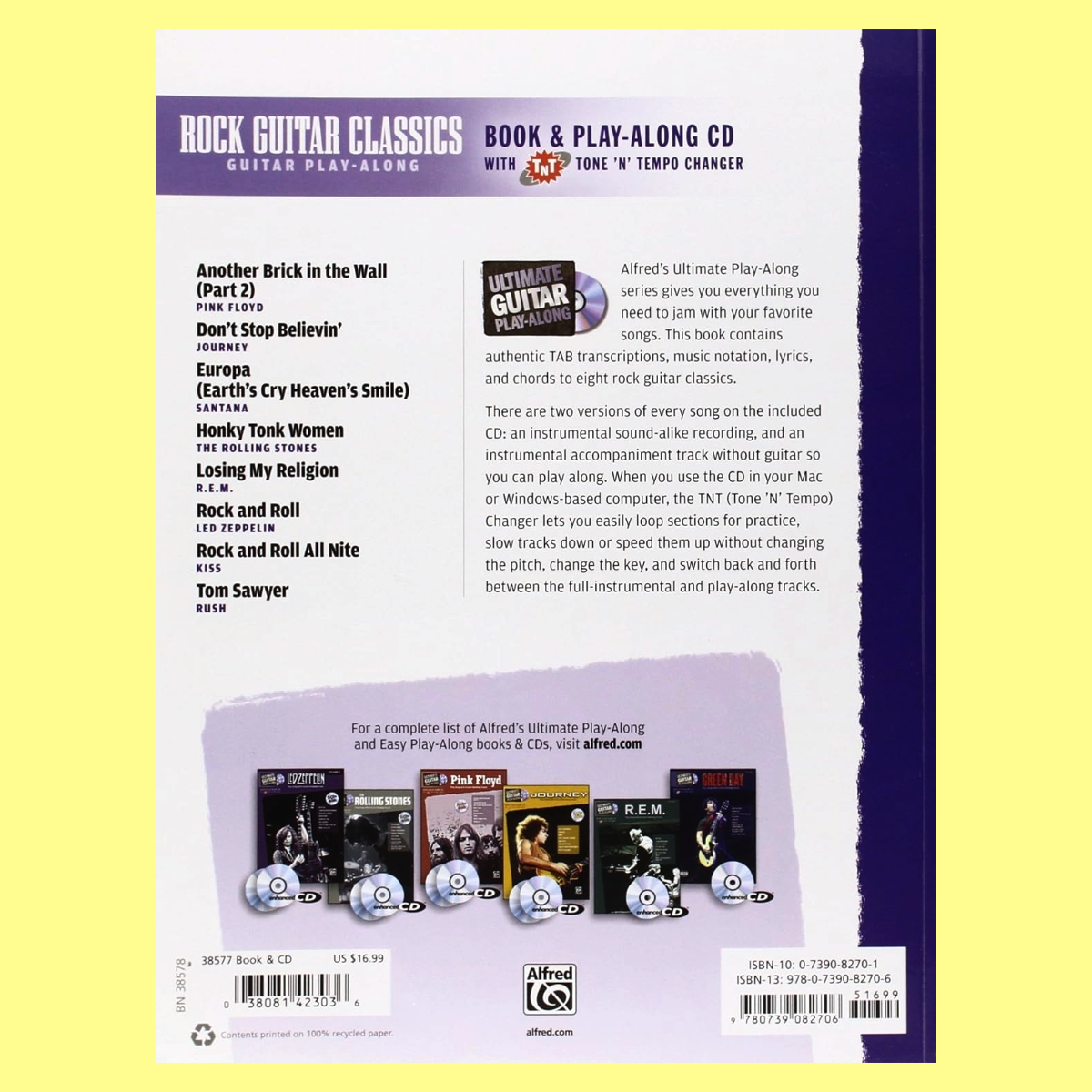 Rock Guitar Classic Book/Cd