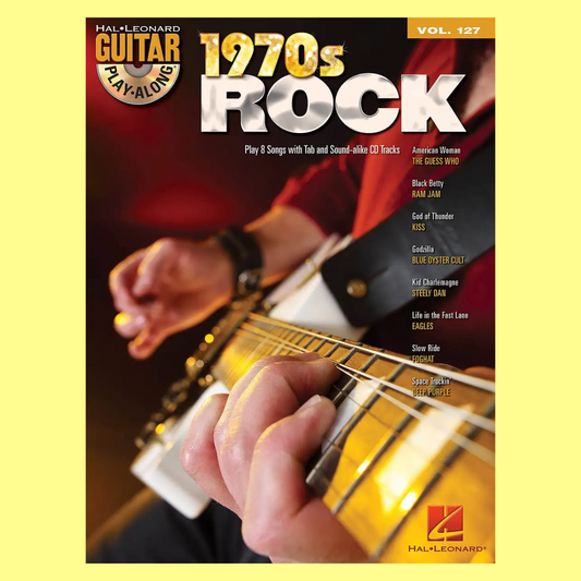 1970's Rock Guitar Play Along Volume 127 Book/Ola