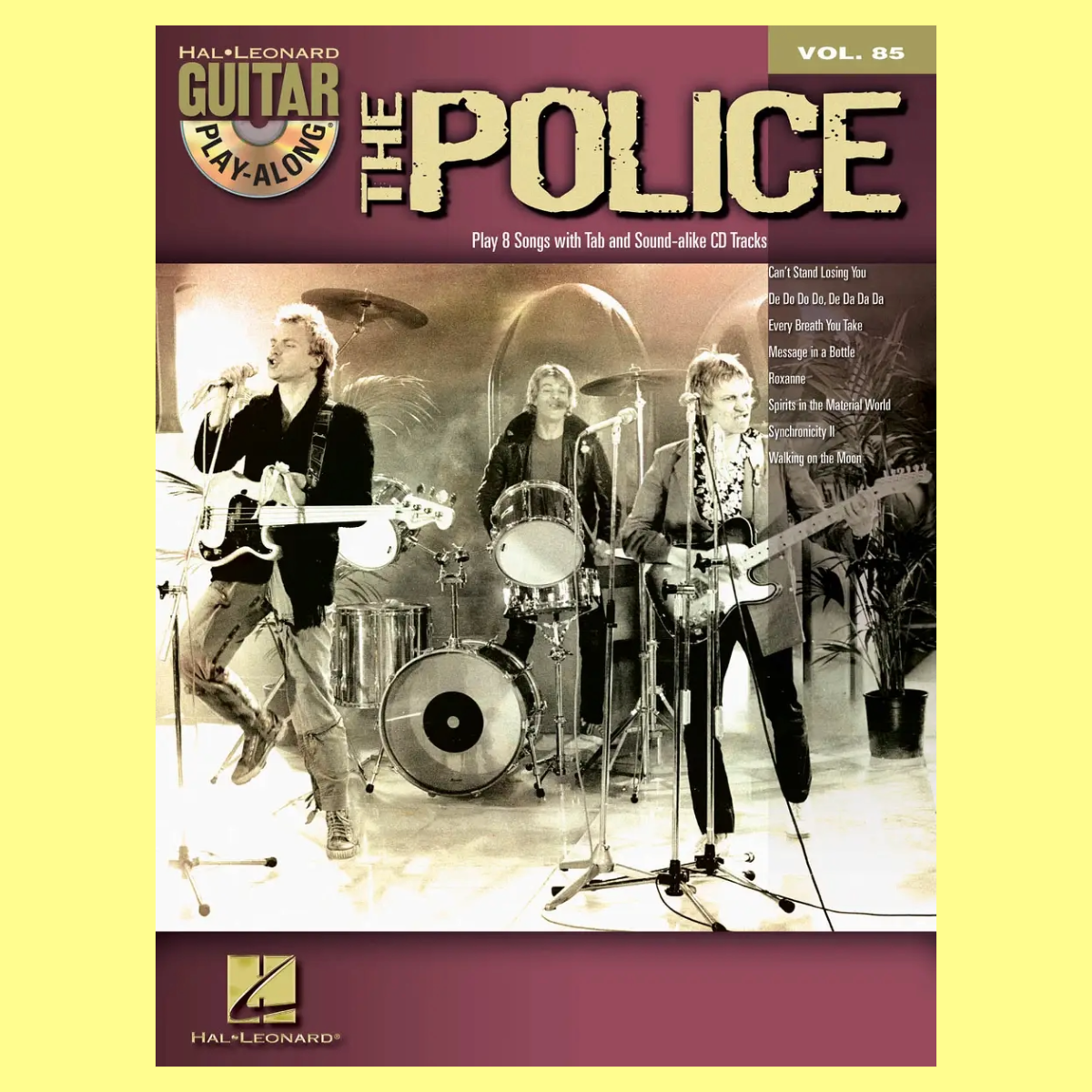 The Police Guitar Play Along Volume 85 Book/Ola