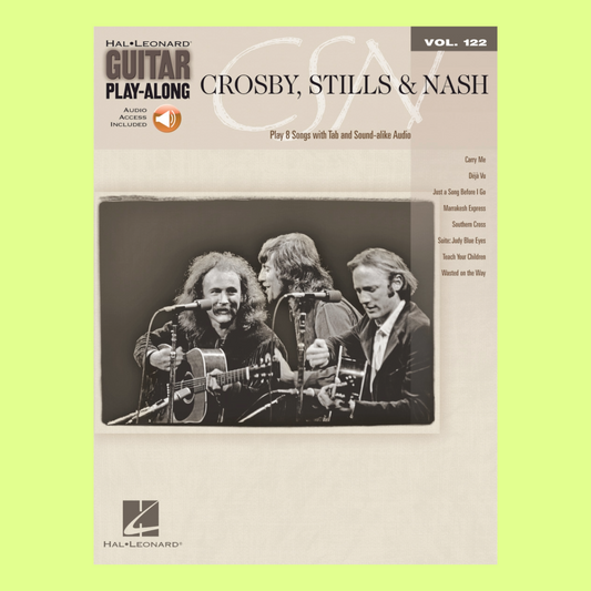 Crosby Stills & Nash Guitar Play Along Volume 12 Book/Ola